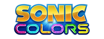 Sonic Colours title screen for Nintendo DS